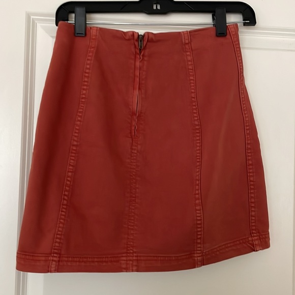 Orange Free People Mini skirt - Picture 3 of 3